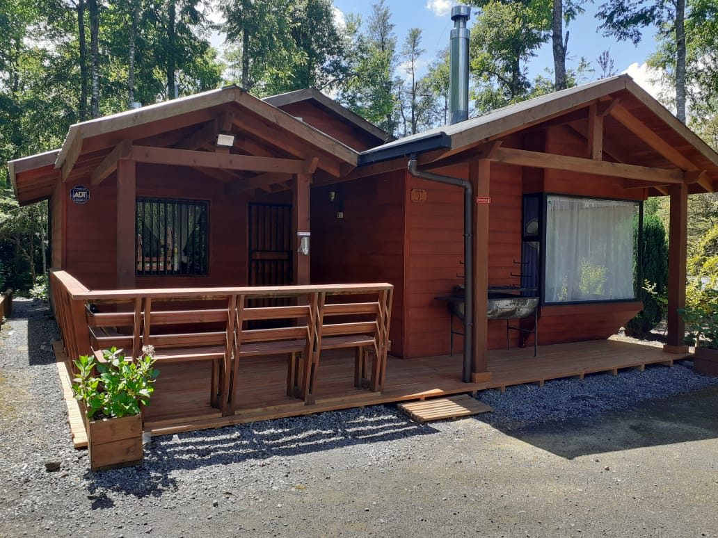 Conjunto de cabañas Omilen Antü en Pucón